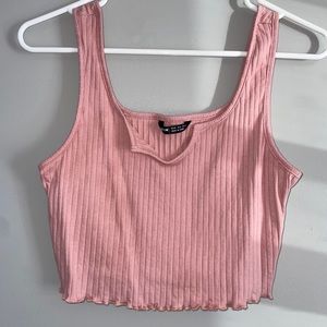 Pink Crop Top
